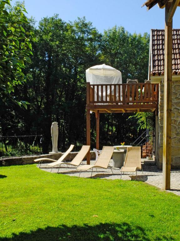 Casa Dos Moinhos Do Chao Do Mosteiro Hotell São Pedro do Sul Eksteriør bilde