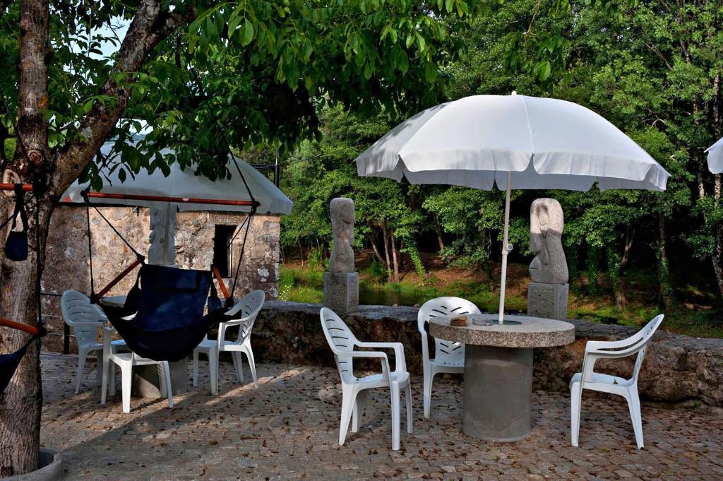 Casa Dos Moinhos Do Chao Do Mosteiro Hotell São Pedro do Sul Eksteriør bilde