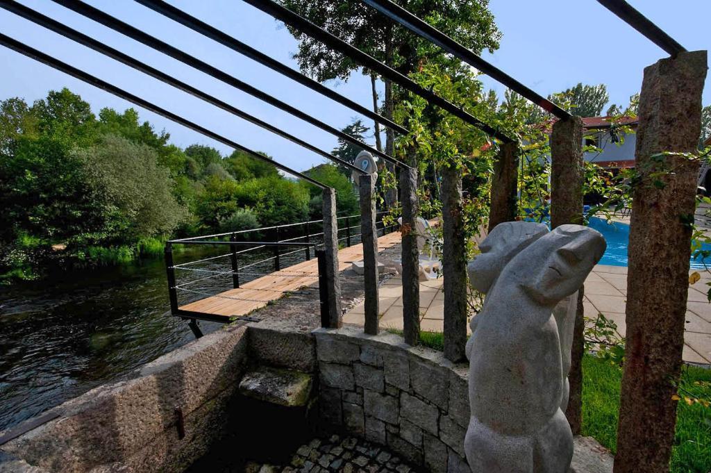 Casa Dos Moinhos Do Chao Do Mosteiro Hotell São Pedro do Sul Eksteriør bilde